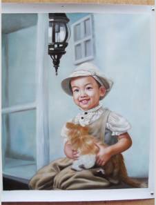 Kids Portrait Painting